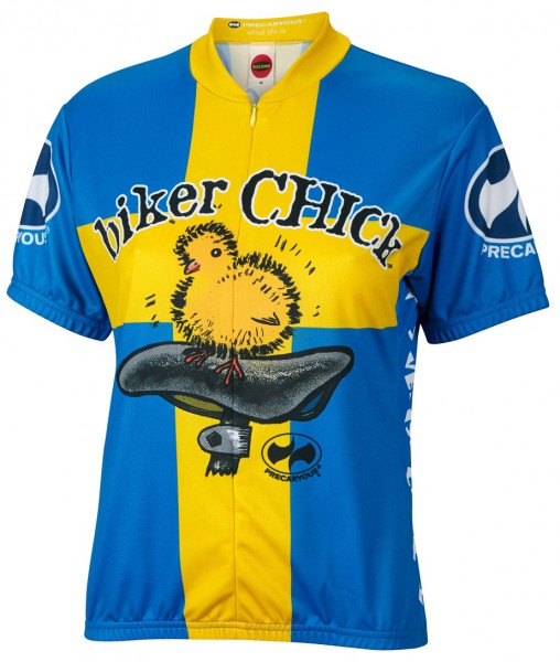 Radtrikot Biker Chick Schweden