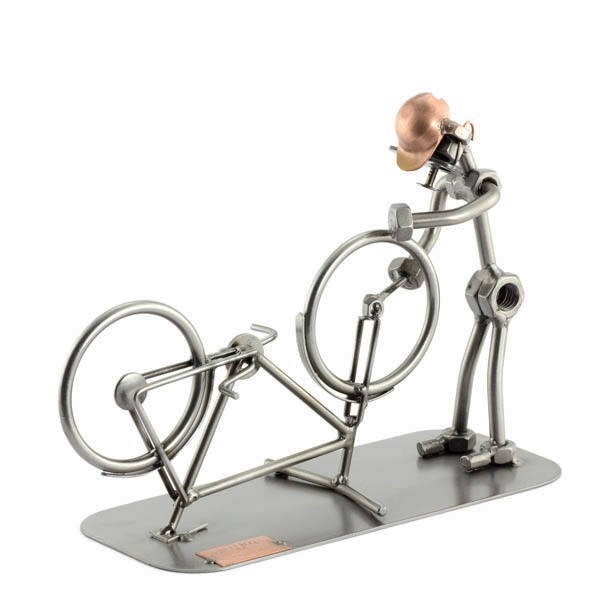 Miniatur Fahrradmechaniker - Modell Schraubenmännchen